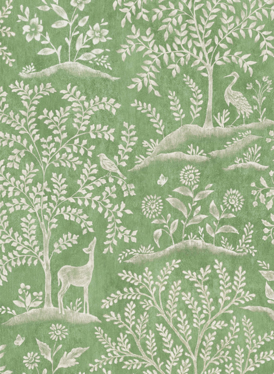 Nina Campbell Tapete Foret - Emerald-9561.5 Nina Campbell Tapete Foret - Emerald-9561.5