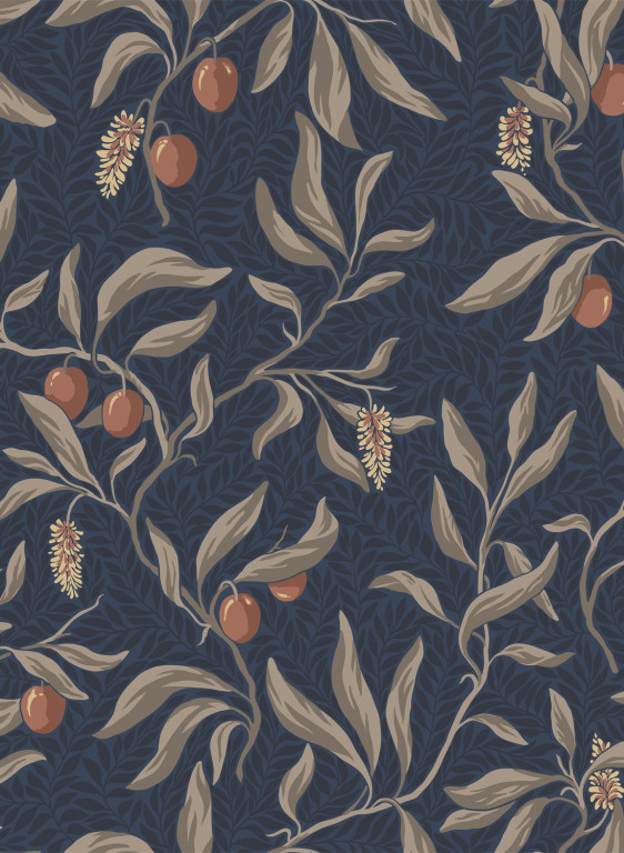 Sandberg Carta da parati Vinnie - Classic Blue-9584.4