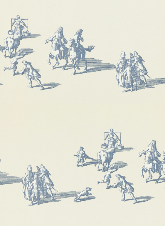 Långelid / von Brömssen Tapete A Walk in the Park - Denim Blue-9637.1 Långelid / von Brömssen Tapete A Walk in the Park - Denim Blue-9637.1