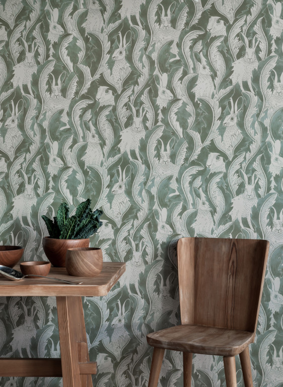 Långelid / von Brömssen Tapete Hares in Hiding-9638 Långelid / von Brömssen Tapete Hares in Hiding-9638