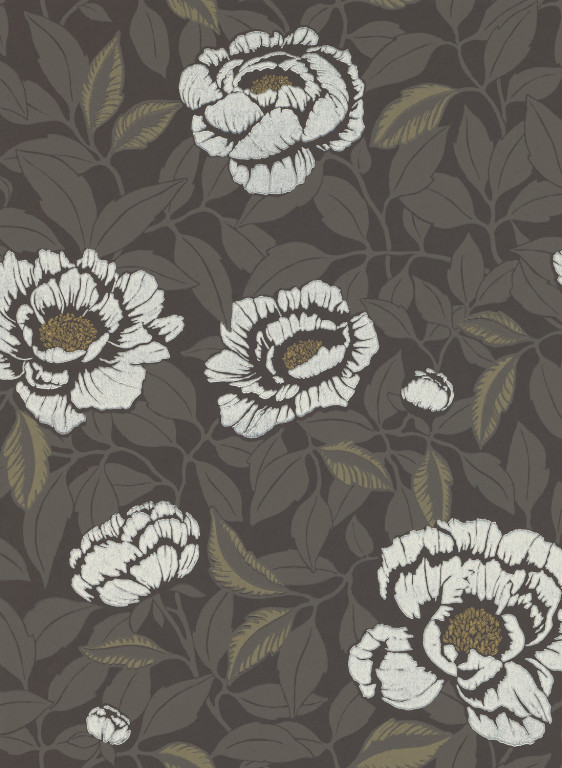 Långelid / von Brömssen Tapete My Peony Garden - Antique Gold-9646.4 Långelid / von Brömssen Tapete My Peony Garden - Antique Gold-9646.4