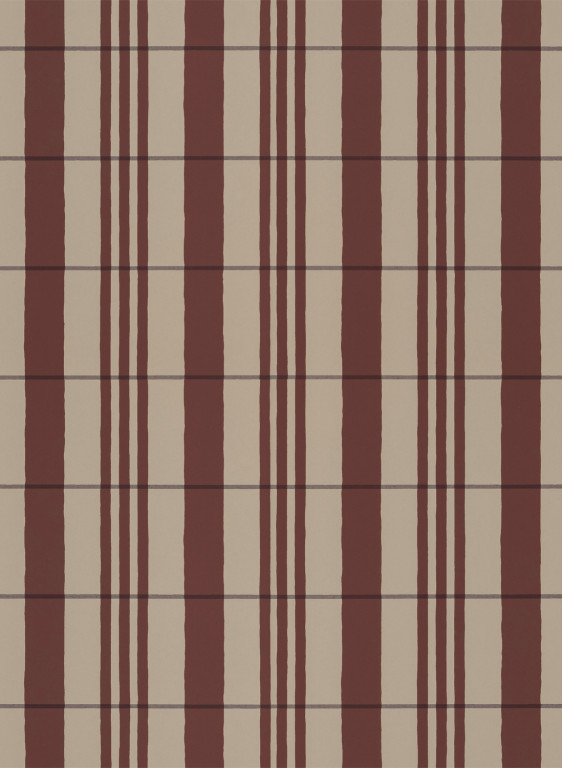 Långelid / von Brömssen Papier peint The Guards Tent - Wine Red-9647.3 Långelid / von Brömssen Papier peint The Guards Tent - Wine Red-9647.3