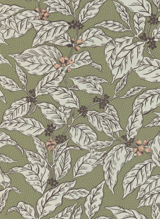 Långelid / von Brömssen Tapete Caffeine - Hacienda Green-9652.2 Långelid / von Brömssen Tapete Caffeine - Hacienda Green-9652.2