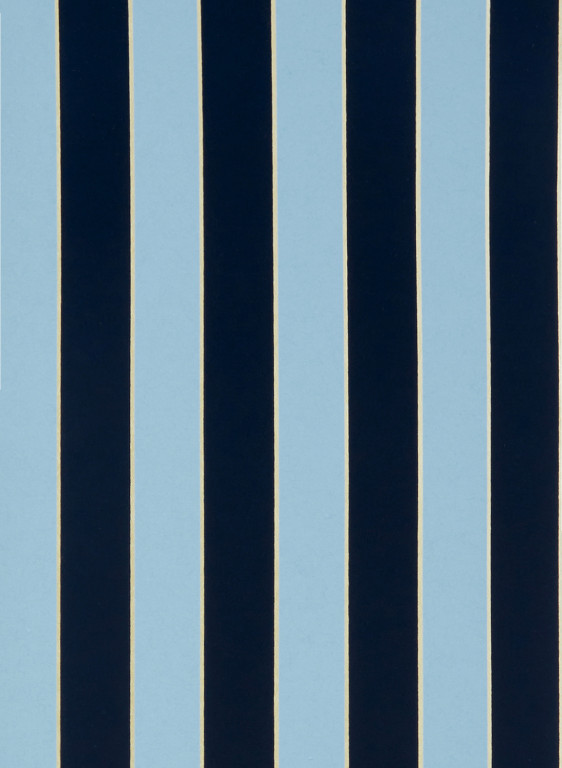 Osborne & Little Tapete Regency Stripe - Navy/ Sky-9680.4 Osborne & Little Tapete Regency Stripe - Navy/ Sky-9680.4