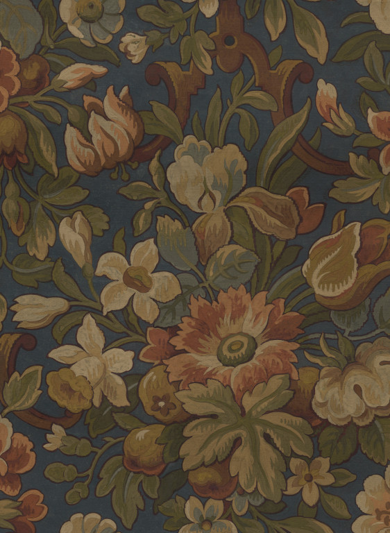 Rebel Walls Papier peint Vintage Garden - Blue-9763.3