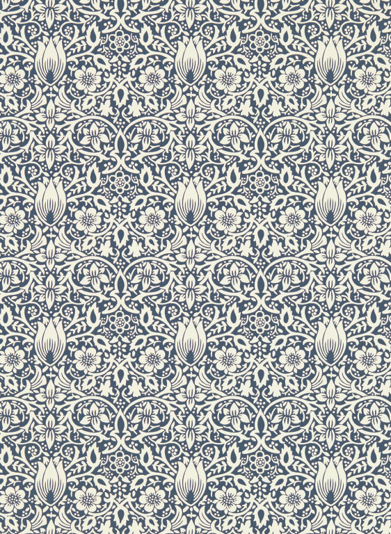 Morris & Co Tapete Borage - Inky Fingers-9806.4 Morris & Co Tapete Borage - Inky Fingers-9806.4