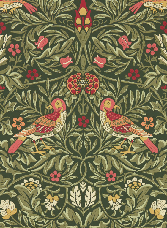 Morris & Co Carta da parati Bird-9807 Morris & Co Carta da parati Bird-9807