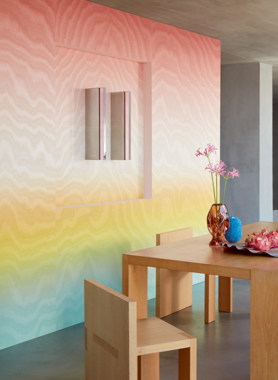 Élitis Carta da parati Bleu comme une rose-9962