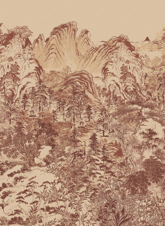 Eijffinger Wandbild Misty Mountain-9978 Eijffinger Wandbild Misty Mountain-9978