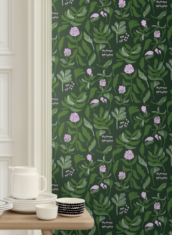 Marimekko Carta da parati Kasvio-9991 Marimekko Carta da parati Kasvio-9991