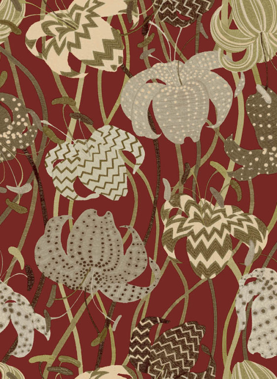 Missoni Home Carta da parati Lilium-9998 Missoni Home Carta da parati Lilium-9998