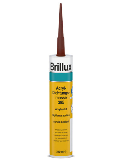 Brillux Acryl-Dichtungsmasse 395 braun - 310ml-BACDM395B Brillux Acryl-Dichtungsmasse 395 braun - 310ml-BACDM395B