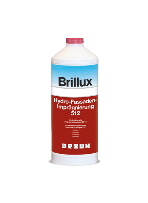 Brillux Hydro-Fassadenimprägnierung 512 - 1 L-BHF512 Brillux Hydro-Fassadenimprägnierung 512 - 1 L-BHF512