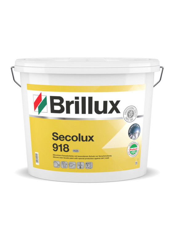 Brillux Silicon-Fassadenfarbe 918 Protect weiß-BSFF918P.L Brillux Silicon-Fassadenfarbe 918 Protect weiß-BSFF918P.L