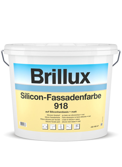 Brillux Silicon-Fassadenfarbe 918 weiß-BSFF918.XL Brillux Silicon-Fassadenfarbe 918 weiß-BSFF918.XL