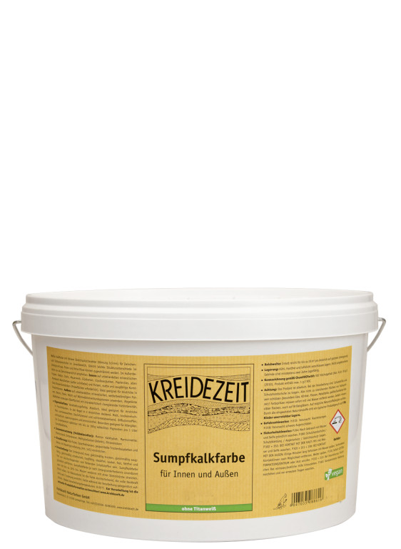 Kreidezeit Sumpfkalkfarbe - 5 L-KS.M Kreidezeit Sumpfkalkfarbe - 5 L-KS.M