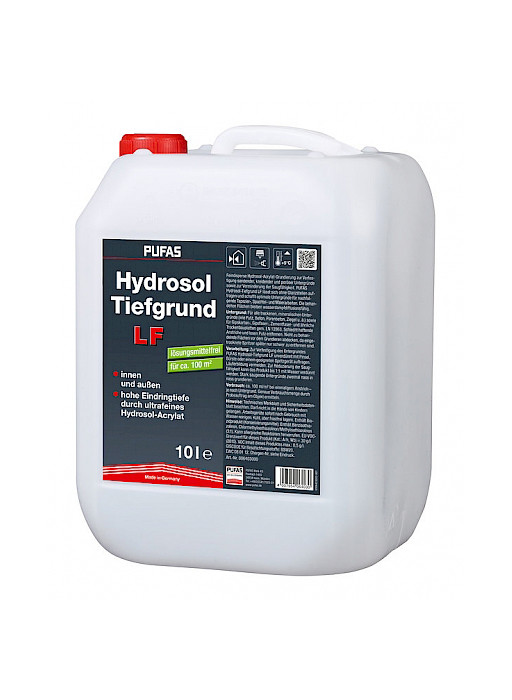 Pufas Hydrosol Tiefgrund LF - 10 L-PHT.XL Pufas Hydrosol Tiefgrund LF - 10 L-PHT.XL