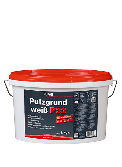 Pufas Putzgrund weiß P32-1159 Pufas Putzgrund weiß P32-1159