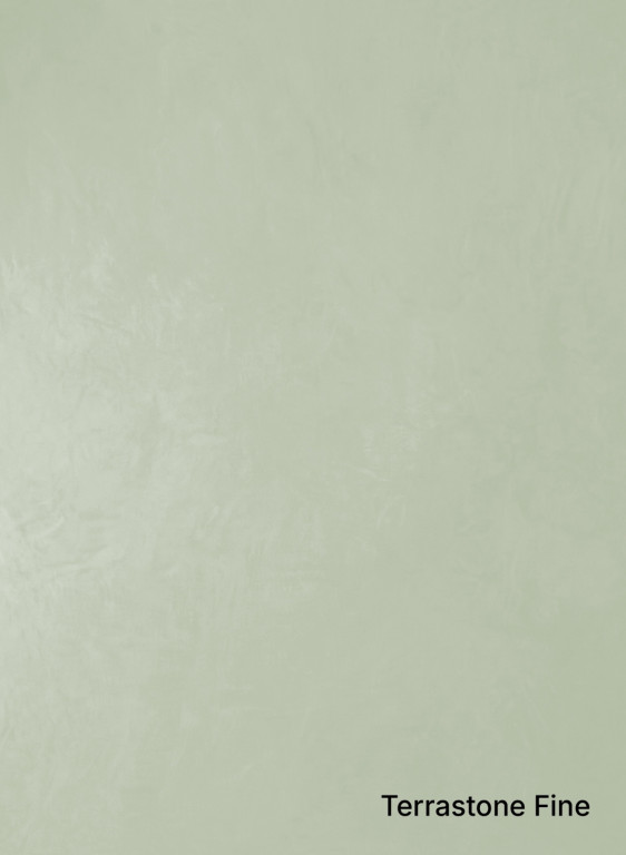Terrastone Original fein - carte échantillon - Lichtgrün - 4-tsfmk.04