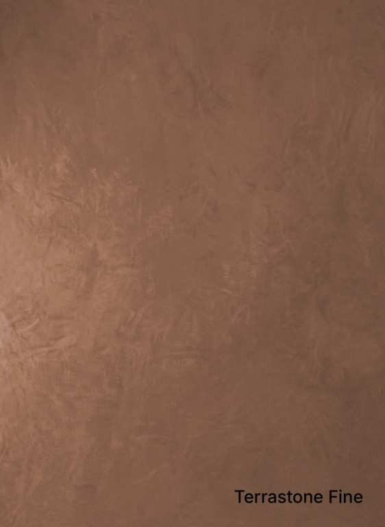 Terrastone Original fein - Musterkarte - Rost - 66-tsfmk.KW3