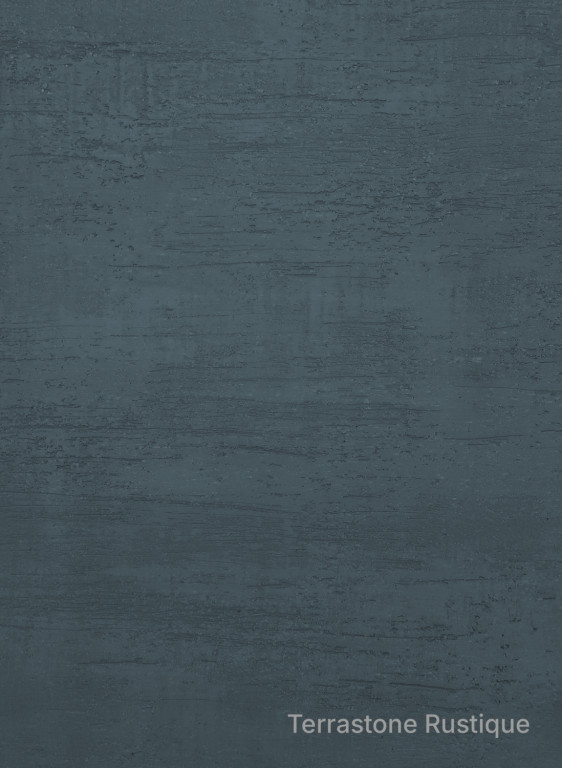 Terrastone Rustique - cacchetto campione - Deep Petrol - 80-tsr-1/100.80.m
