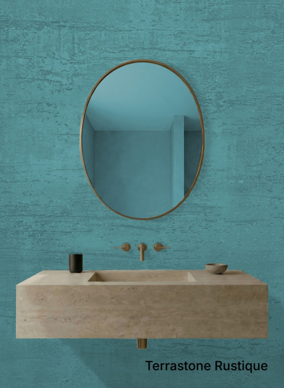 Terrastone Rustique - Türkisblau - 87 - 15 kg-TSR.87