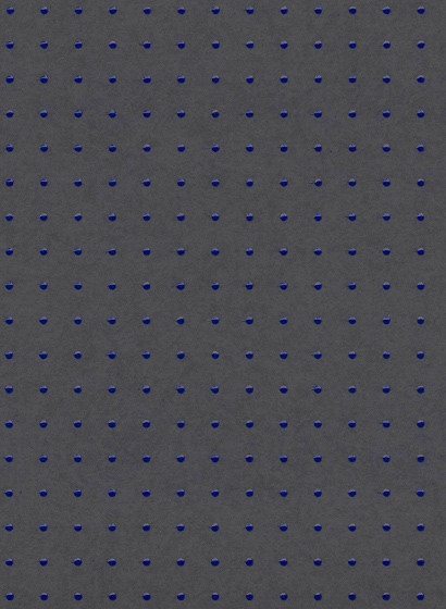 Arte Le Corbusier Tapete Dots - gris foncé 31/ bleu outremer-2491.10 Arte Le Corbusier Tapete Dots - gris foncé 31/ bleu outremer-2491.10