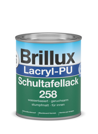 Brillux Lacryl-PU Schultafellack 258 - 3l-BTL.3 Brillux Lacryl-PU Schultafellack 258 - 3l-BTL.3
