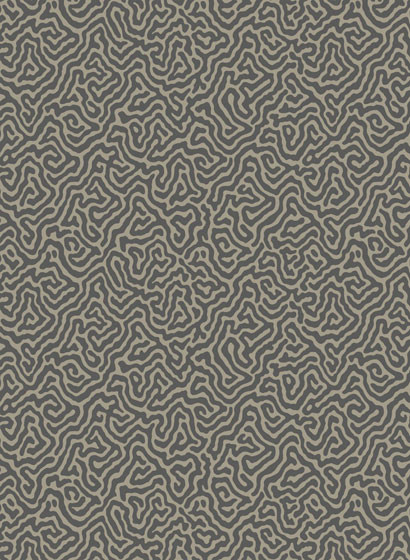 Cole & Son Tapete Vermicelli - Black & Linen-2509.2 Cole & Son Tapete Vermicelli - Black & Linen-2509.2