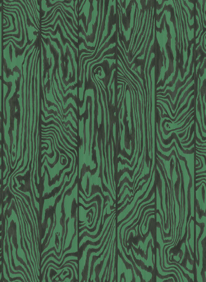Cole & Son Papier peint Zebrawood - Emerald-2506.4