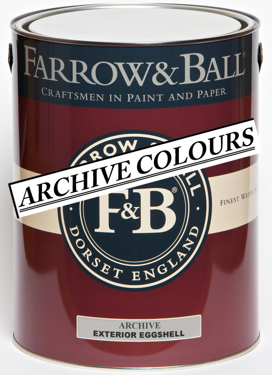 Farrow & Ball Exterior Eggshell Archive Colours-FB-XEA Farrow & Ball Exterior Eggshell Archive Colours-FB-XEA
