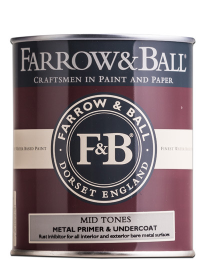 Farrow & Ball Metal Primer & Undercoat - 0,75l - Mid Tones-FB-MPU-M-S Farrow & Ball Metal Primer & Undercoat - 0,75l - Mid Tones-FB-MPU-M-S