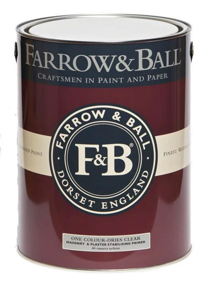 Farrow & Ball Masonry & Plaster Stabilising Primer - 5l-FB-MPSP Farrow & Ball Masonry & Plaster Stabilising Primer - 5l-FB-MPSP