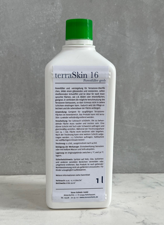 Terrastone terraSkin 16 - Porenfüller grob - 1l-14504 Terrastone terraSkin 16 - Porenfüller grob - 1l-14504