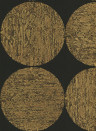 Luna - Designtapete von Cole and Son - Schwarz/ Gold