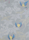Tapete Grove Garden von Osborne and Little - Grey / Yellow