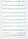 Tapete Half Moon von Ferm Living - Offwhite/ Menthol