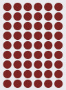 Ferm Living Sticker mural Mini Dots - Rot