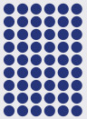 Ferm Living Sticker mural Mini Dots - Blau