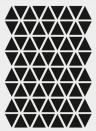 Wallsticker Mini Triangle von ferm LIVING - schwarz