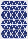 Wallsticker Mini Triangle von ferm LIVING - blau