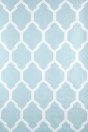 Farrow & Ball Wallpaper Tessella Blue Ground/ All White