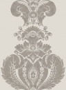 Baudelaire - Designtapete von Cole & Son - Grey/ Silver