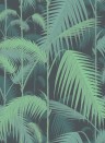 Palm Jungle - Designtapete von Cole and Son - Green/ Black