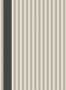 Farrow & Ball Papier peint Stripe - Liquorice/ Roasted Macadamia