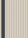 Farrow & Ball Carta da parati Stripe - Liquorice/ Roasted Macadamia