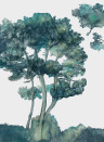 Tenue de Ville Papier peint panoramique Canopy - Forest