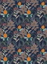 Tenue de Ville Wallpaper Palmarosa - Tangerine