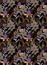 Tenue de Ville Wallpaper Palmarosa - Violet