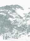 Tenue de Ville Carta da parati panoramica Ginkesai - Sage